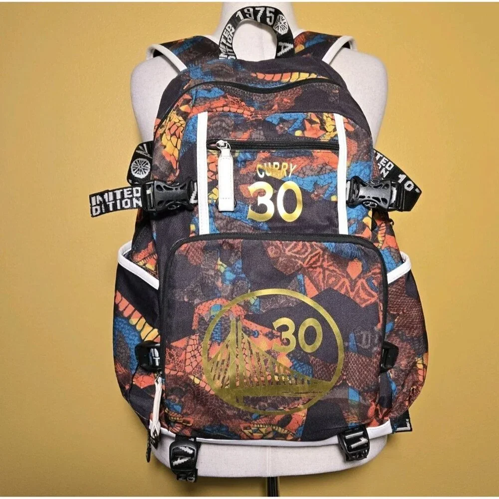 Rare Aolida‎ Limited Edition 1975 Backpack Golden State Warriors Steph Curry #30